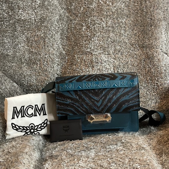 NWT MCM Limited Collection Crossbody Bag - Picture 1 of 16
